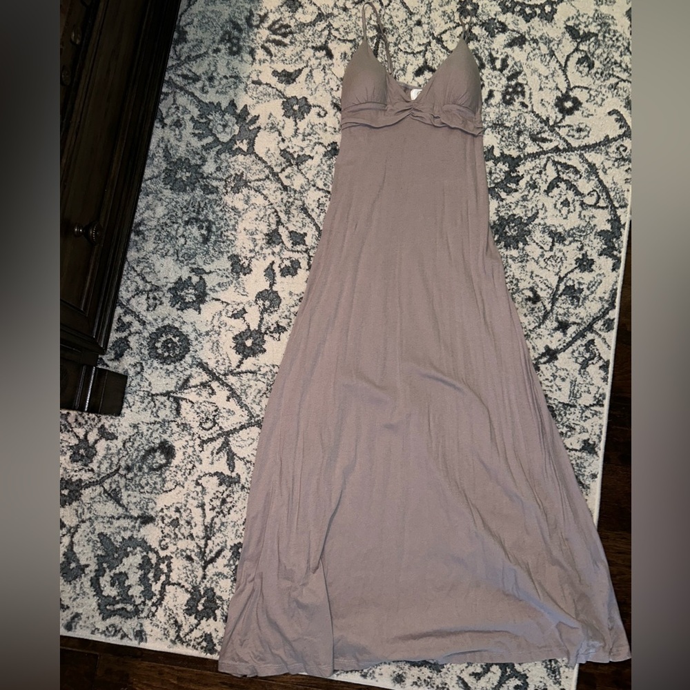 Lavender Cotton Dress